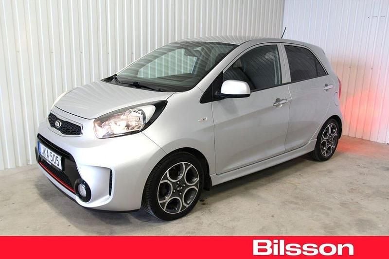 Begagnad Kia Picanto 67 HK (49 kW) 2016 Grå Halvkombi