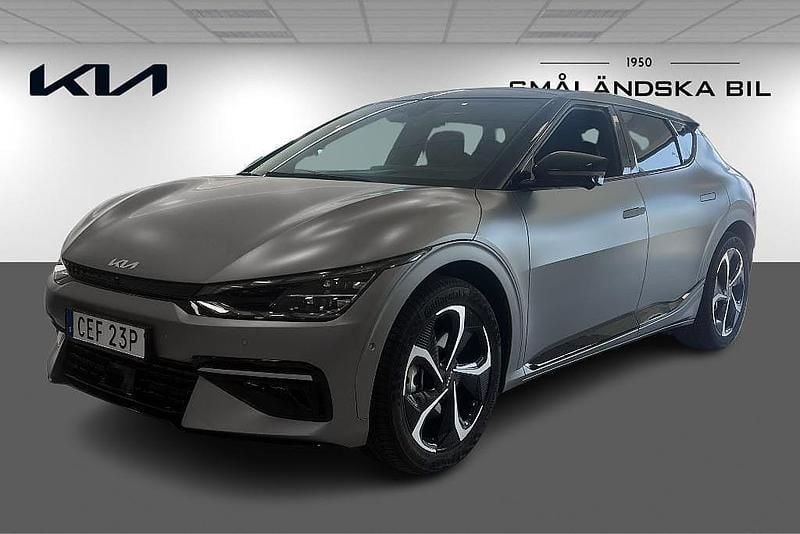 Begagnad Kia EV6 GT-Line 239 kW (325 HK) 2023 Grå SUV