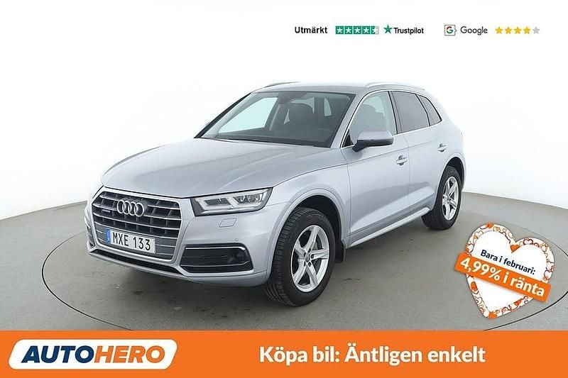 Begagnad Audi Q5 192 HK (141 kW) 2018 Silver SUV