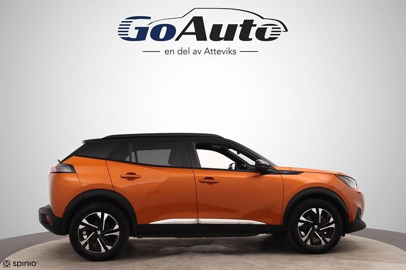 Begagnad Peugeot e-2008 GT 100 kW (137 HK) 2022 Orange SUV