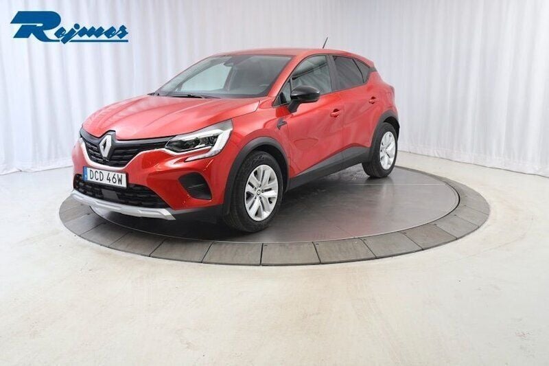 Röd Begagnad 2021 Renault Captur Zen SUV | 214 000 kr (Marknadspris) - Bild 1/4