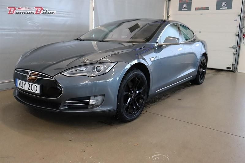 Begagnad Tesla Model S 310 kW (422 HK) 2013 Grå Halvkombi