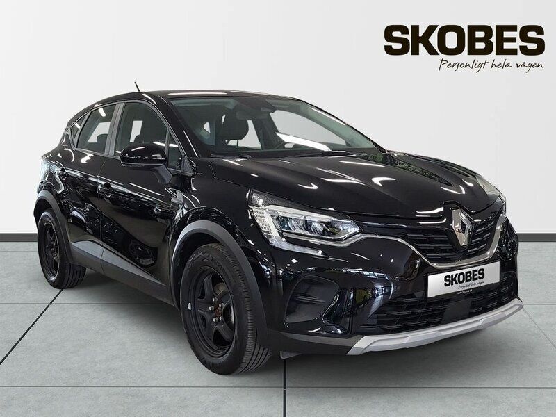 Svart Begagnad 2024 Renault Captur Equilibre SUV | 229 200 kr (Marknadspris) - Bild 1/4