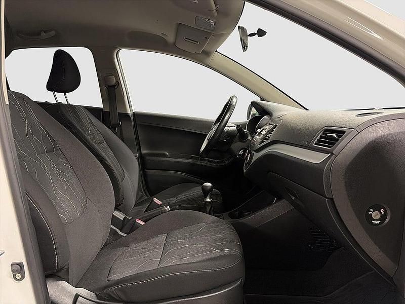 Begagnad Kia Picanto 67 HK (49 kW) 2015 Vit Halvkombi