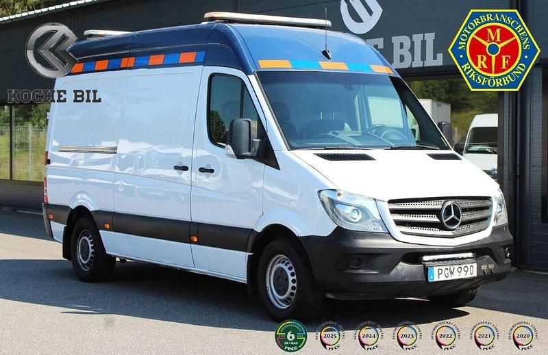Vit Begagnad 2017 Mercedes 316 Van | 199 900 kr (Bra pris) - Bild 1/4