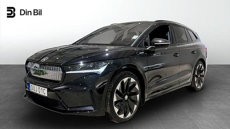 Begagnad Skoda Enyaq iV SportLine 194 kW (265 HK) 2023 Svart SUV