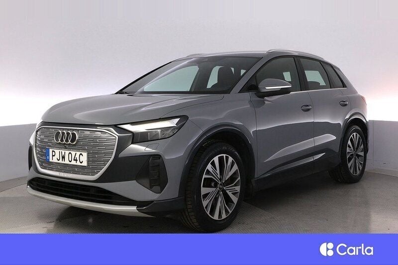 Grå Begagnad 2021 Audi Q4 e-tron Proline SUV | 334 900 kr (Bra pris) - Bild 1/4