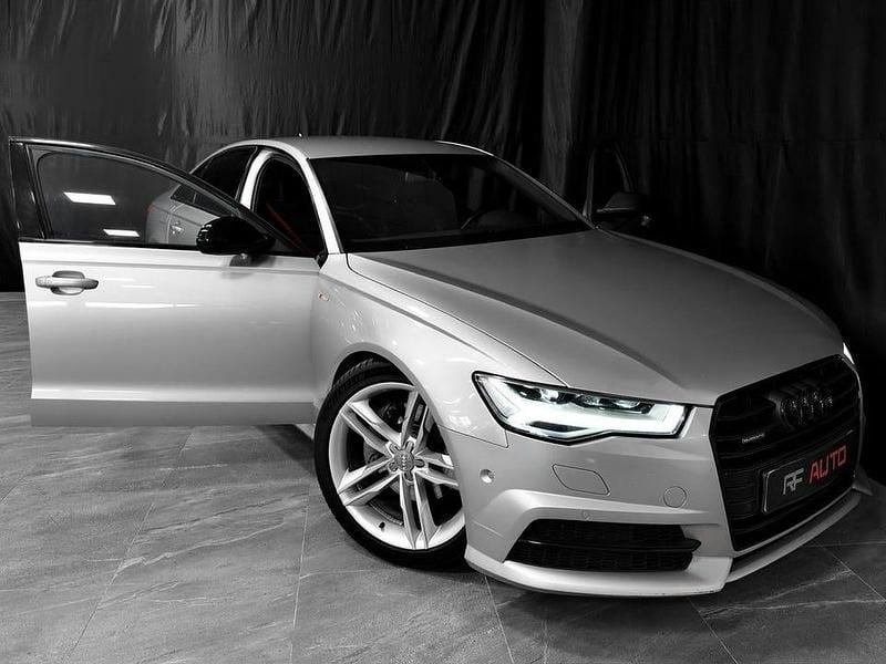 Begagnad Audi A6 S-Line 218 HK (160 kW) 2015 Silver Sedan
