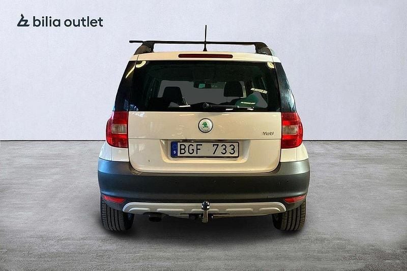Begagnad Skoda Yeti 2012 Vit SUV