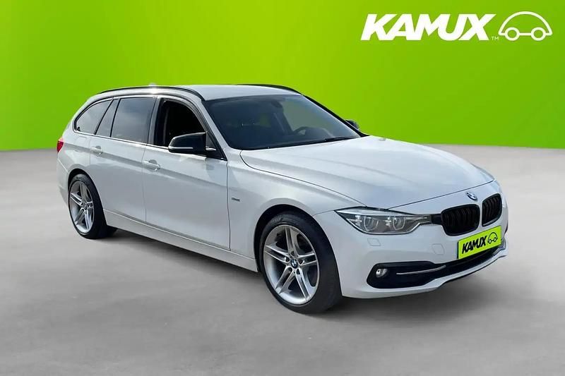 Vit Begagnad 2016 BMW 320 Kombi | 154 900 kr (Marknadspris) - Bild 1/4