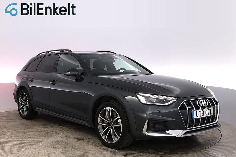Grå Begagnad 2022 Audi A4 Allroad Comfort Kombi | 399 900 kr (Marknadspris) - Bild 1/4