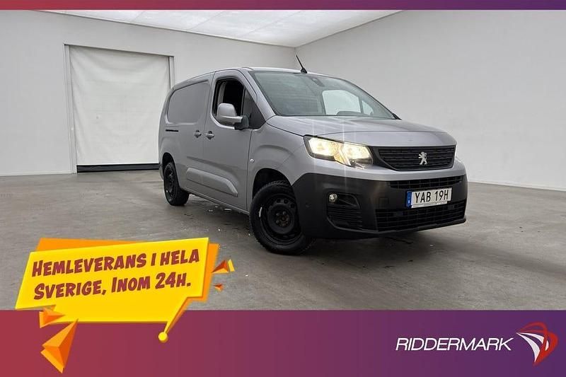 Grå Begagnad 2019 Peugeot Partner Van | 149 800 kr (Lite dyr) - Bild 1/3