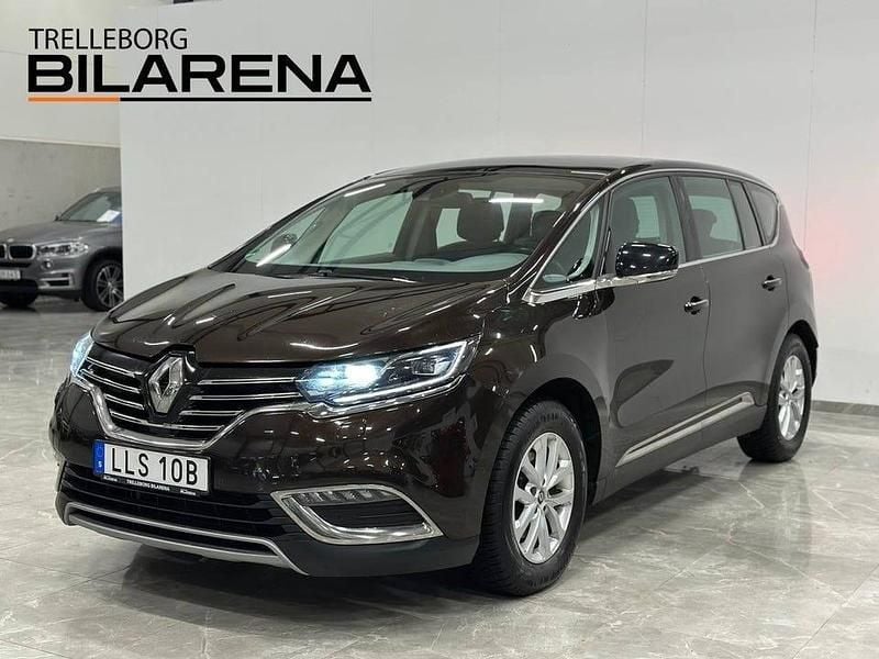 Begagnad Renault Espace 160 HK (117 kW) 2015 Mörkbrun Minibuss