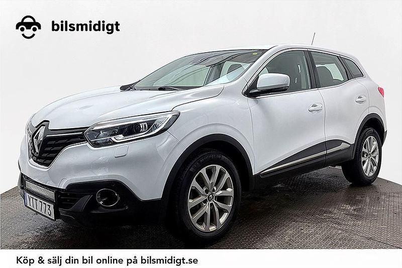 Vit Begagnad 2017 Renault Kadjar LIMITED SUV | 96 900 kr (Marknadspris) - Bild 1/3