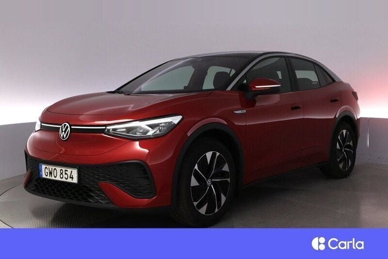 Mörkröd (röd) Begagnad 2022 VW ID.5 Pro Performance SUV | 351 900 kr (Bra pris) - Bild 1/3