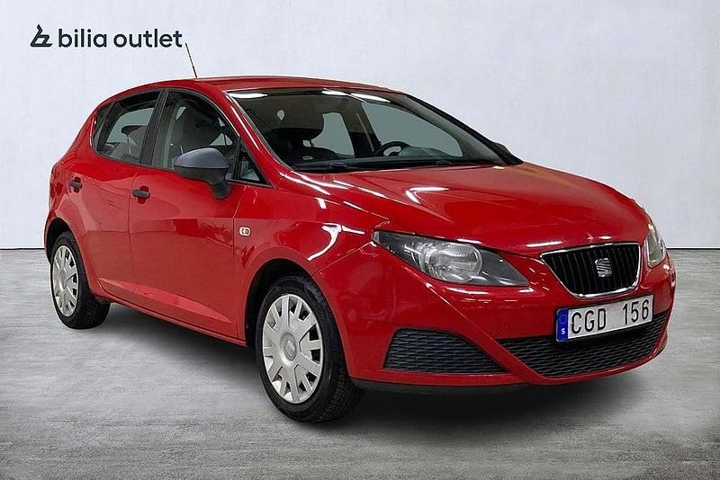 Begagnad Seat Ibiza 2010 Röd