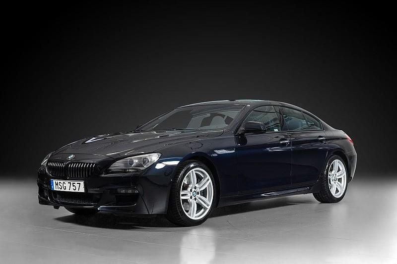 Svart Begagnad 2012 BMW 640 M Sport Sportkupé | 305 000 kr - Bild 1/4
