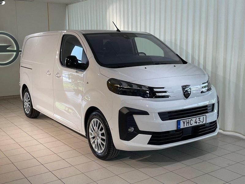 Vit (vit kaolin) Begagnad 2024 Peugeot e-Expert Van | 489 000 kr (Dyr) - Bild 1/4