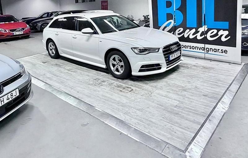 Vit Begagnad 2016 Audi A6 Sport Kombi | 159 000 kr (Marknadspris) - Bild 1/4