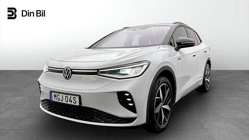Vit Begagnad 2023 VW ID.4 GTX SUV | 439 900 kr (Dyr) - Bild 1/4