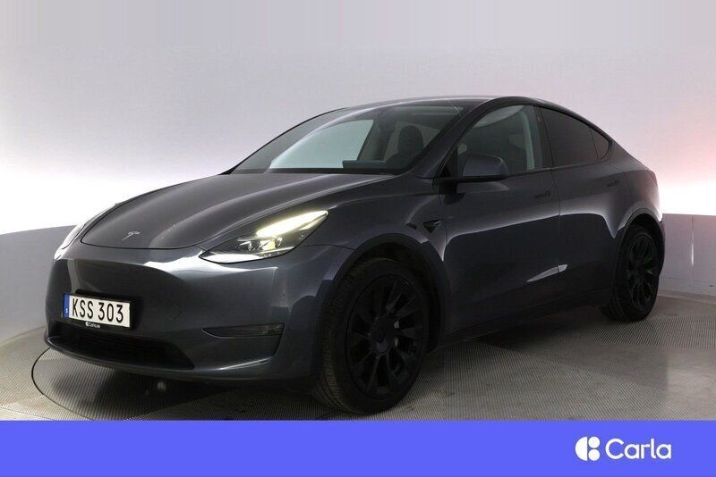 Null Begagnad 2021 Tesla Model Y Long Range SUV | 333 900 kr (Superpris) - Bild 1/3