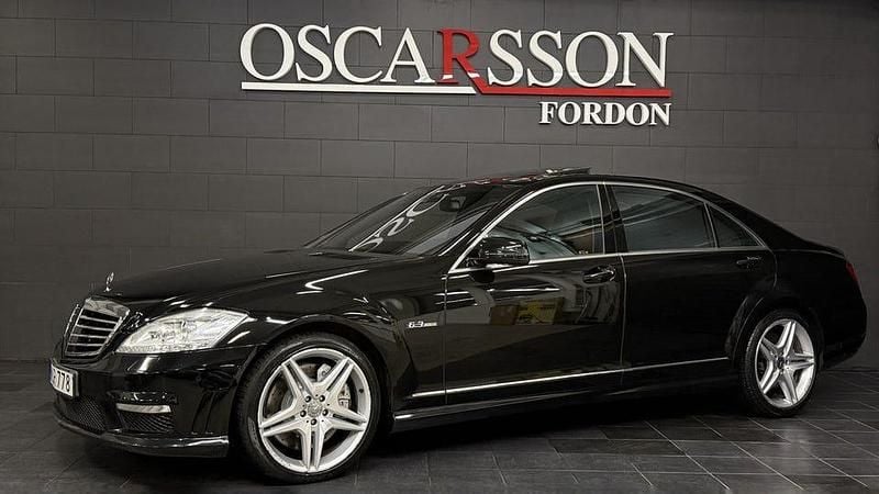 Begagnad Mercedes S63 AMG Exclusive 532 HK (391 kW) 2009 Svart Sedan