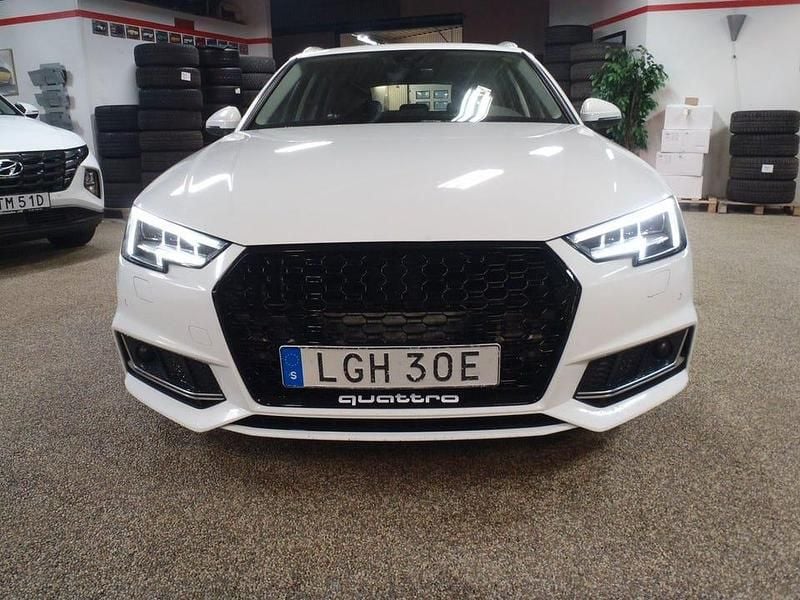 Begagnad Audi A4 190 HK (139 kW) 2019 Vit Kombi