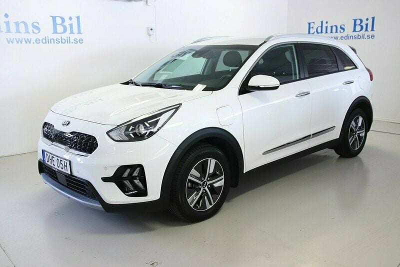 Vit Begagnad 2019 Kia Niro EX SUV | 229 000 kr (Marknadspris) - Bild 1/4