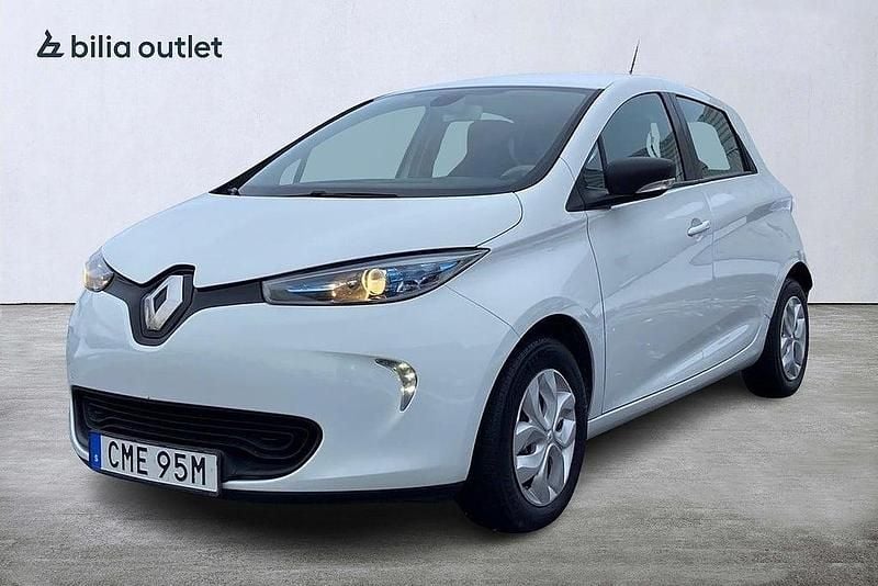 Vit Begagnad 2019 Renault Zoe Halvkombi | 99 900 kr (Marknadspris) - Bild 1/3