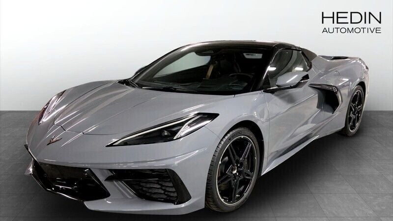 Grå Ny 2024 Chevrolet Corvette Cab | 1 427 700 kr - Bild 1/4