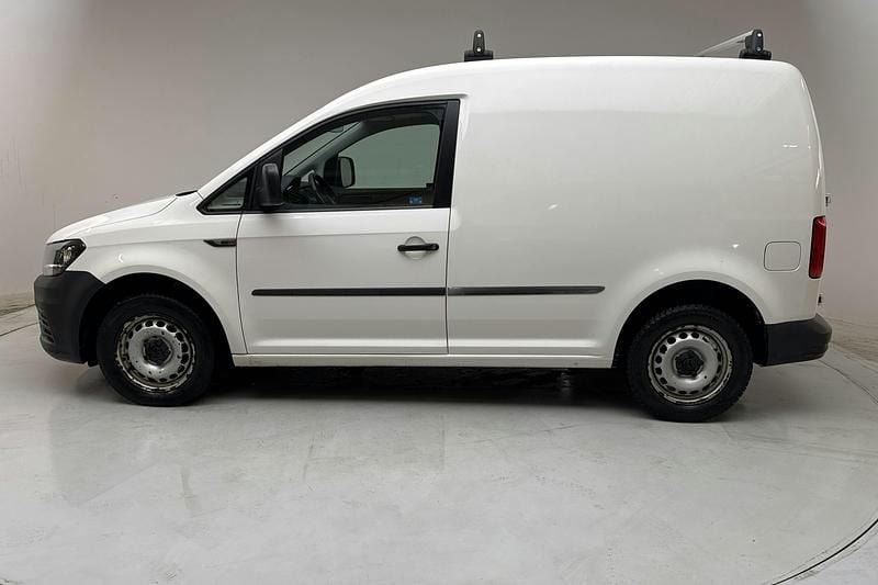 Begagnad VW Caddy 75 HK (55 kW) 2019 Vit Minibuss