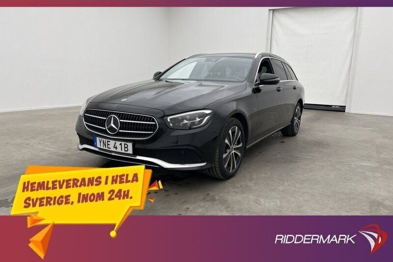 Svart Begagnad 2021 Mercedes E300 Avantgarde Kombi | 334 800 kr (Superpris) - Bild 1/3