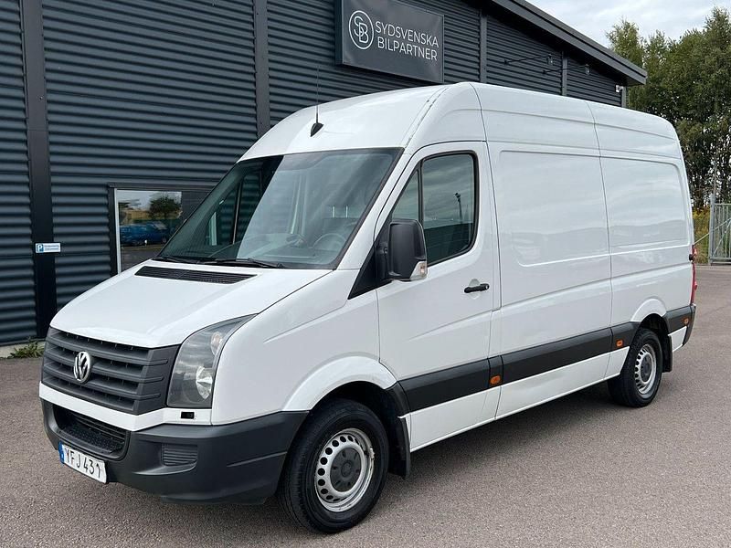 Vit Begagnad 2016 VW Crafter Van | 108 900 kr (Marknadspris) - Bild 1/4