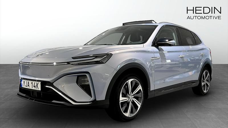 Blå (blue) Begagnad 2022 MG Marvel R Luxury SUV | 289 900 kr - Bild 1/4