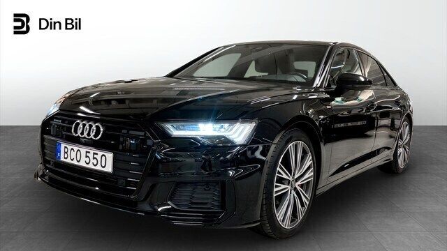 Mytsvart metallic Begagnad 2022 Audi A6 S-Line Sedan | 499 000 kr (Marknadspris) - Bild 1/4