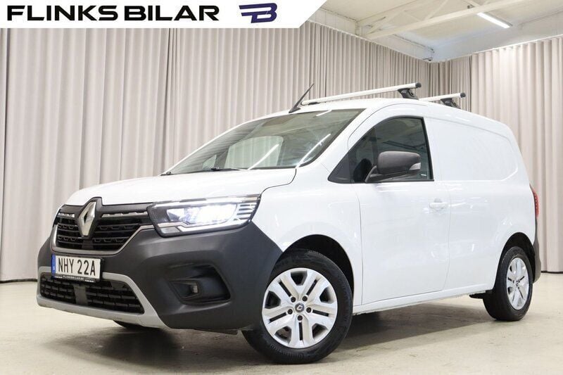 Vit Begagnad 2022 Renault Kangoo Minibuss | 209 900 kr (Marknadspris) - Bild 1/4