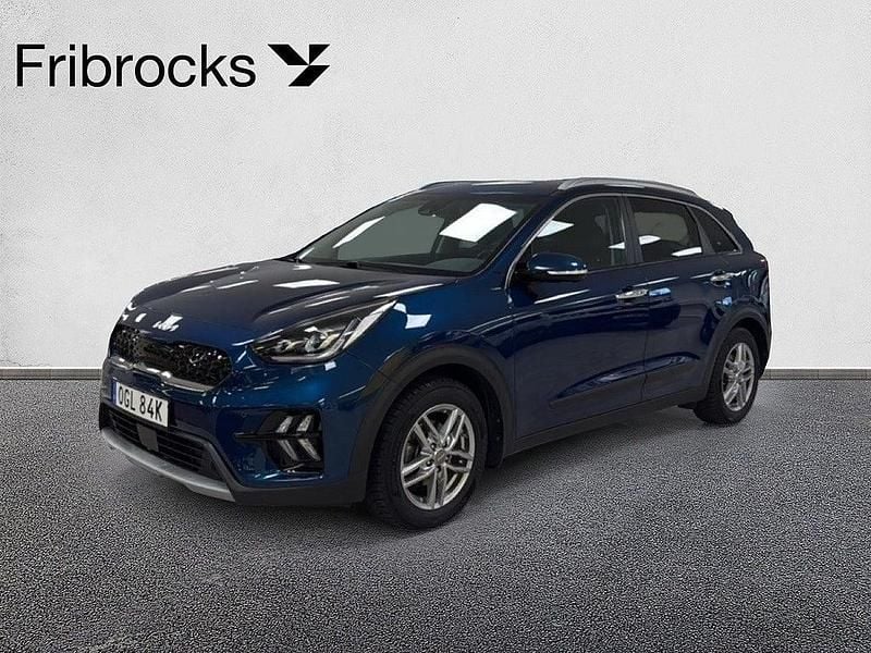 Blå Begagnad 2021 Kia Niro Advance SUV | 239 900 kr (Bra pris) - Bild 1/4