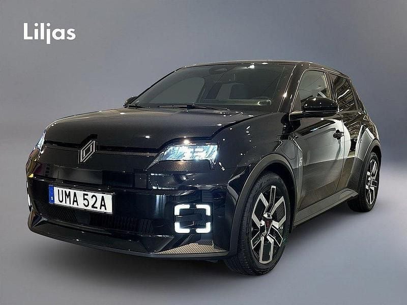 Svart Ny 2025 Renault R5 Techno Halvkombi | 405 800 kr - Bild 1/4