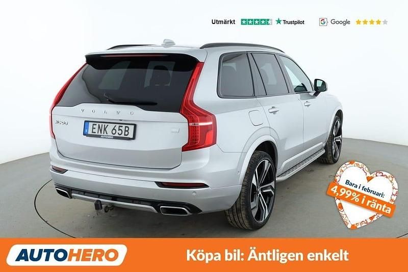 Begagnad Volvo XC90 R-Design 397 HK (291 kW) 2021 Silver SUV