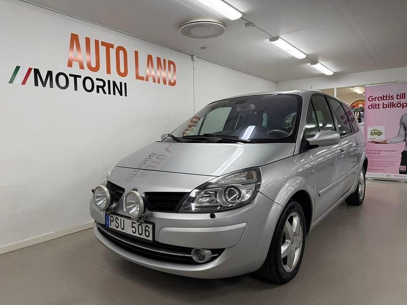 Ljusgrå Begagnad 2007 Renault Grand Scénic II Minibuss | 34 900 kr - Bild 1/4
