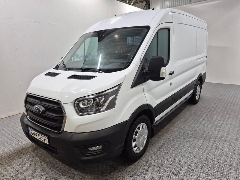 Vit Begagnad 2022 Ford Transit Van | 395 000 kr (Dyr) - Bild 1/4