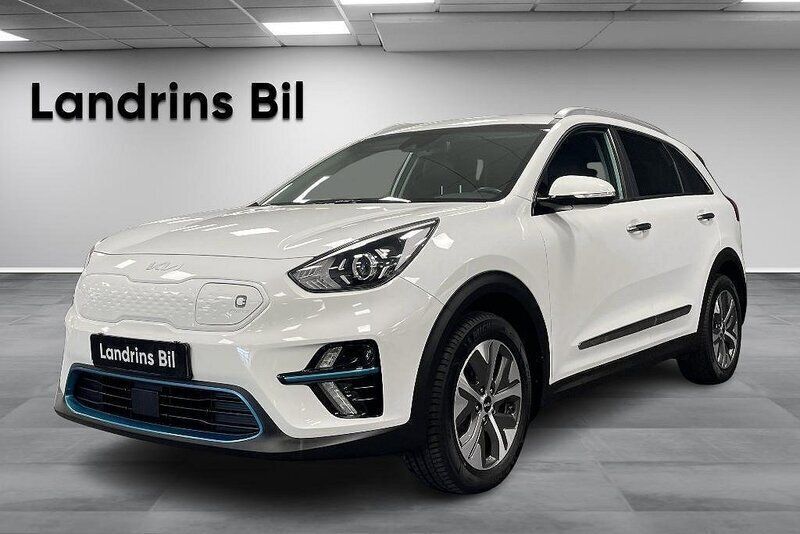 Vit (clear white) Begagnad 2022 Kia e-Niro Advance SUV | 269 000 kr (Marknadspris) - Bild 1/4