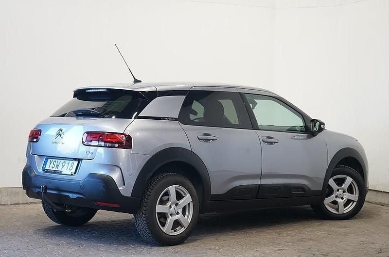 Begagnad Citroën C4 Cactus PureTech 110 HK (80 kW) 2018 Silver Halvkombi