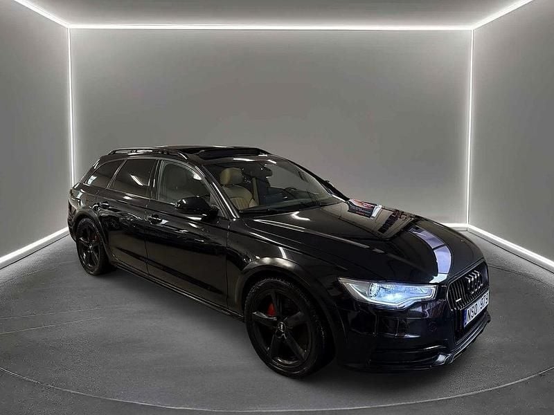 Svart Begagnad 2013 Audi A6 Allroad Kombi | 179 900 kr (Marknadspris) - Bild 1/4