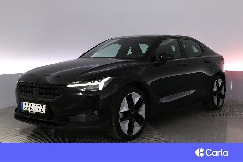 Svart Begagnad 2022 Polestar 2 Pilot-lite Sedan | 354 900 kr (Marknadspris) - Bild 1/4
