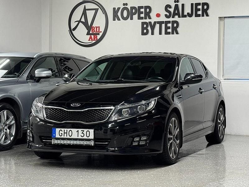 Svart Begagnad 2014 Kia Optima Sedan | 119 900 kr (Marknadspris) - Bild 1/4