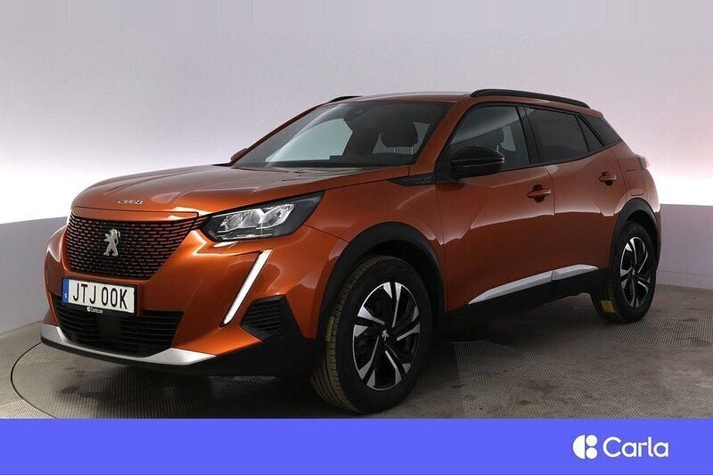 Null Begagnad 2022 Peugeot e-2008 Allure SUV | 195 900 kr (Marknadspris) - Bild 1/4