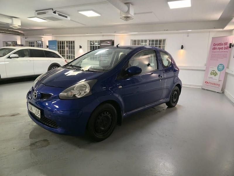 Blå Begagnad 2008 Toyota Aygo Halvkombi | 24 900 kr (Marknadspris) - Bild 1/4