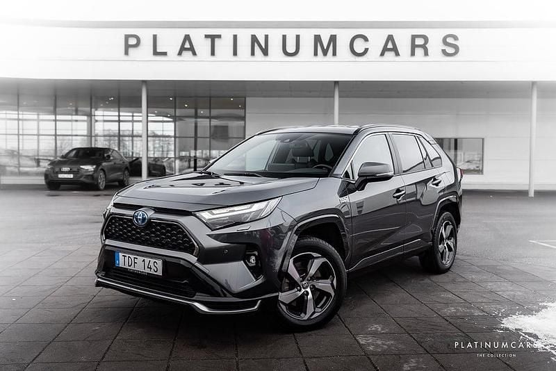 Begagnad Toyota RAV4 Hybrid Edition 185 HK (136 kW) 2022 Mörkgrå SUV