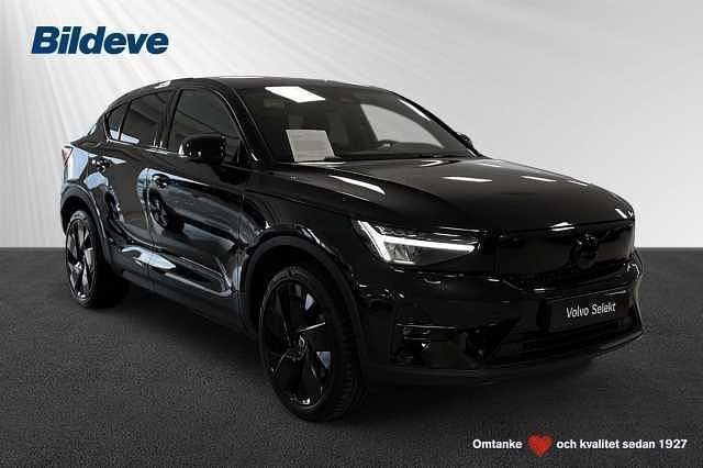 Svart Begagnad 2024 Volvo EC40 Plus SUV | 494 900 kr - Bild 1/4